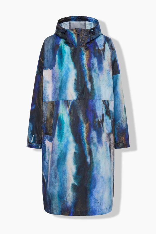 Glacier Blue Rain Poncho