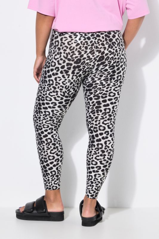 Leopard Print Cropped Leggings