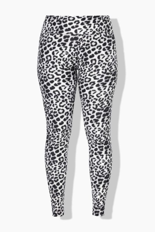Leopard Print Cropped Leggings