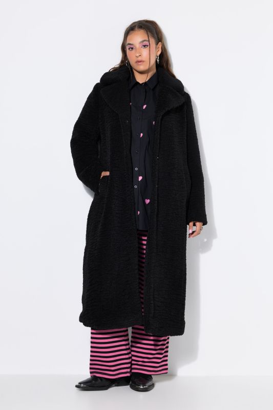 Long Teddy Fleece Coat