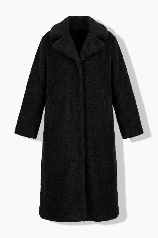 Long Teddy Fleece Coat