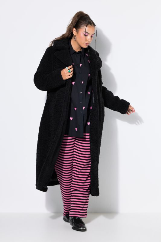Long Teddy Fleece Coat