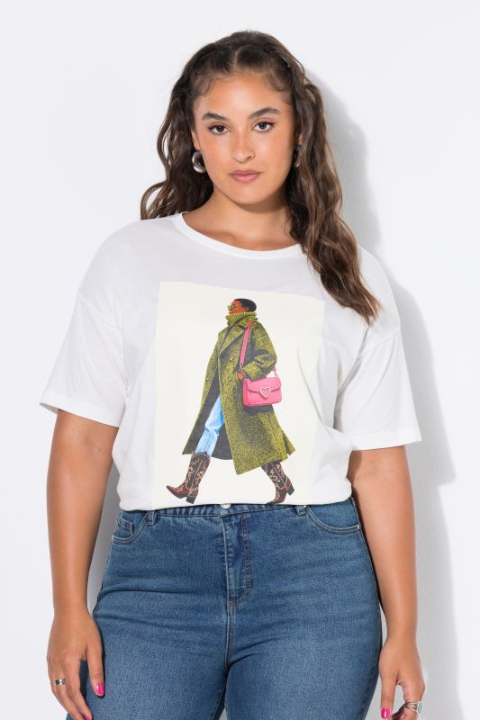 Model Graphic Oversized Tee