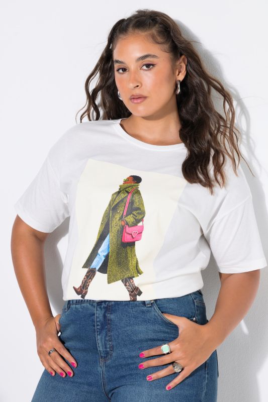 Model Graphic Oversized Tee