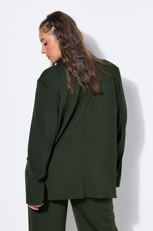 Oversized Punto di Roma Jersey Blazer