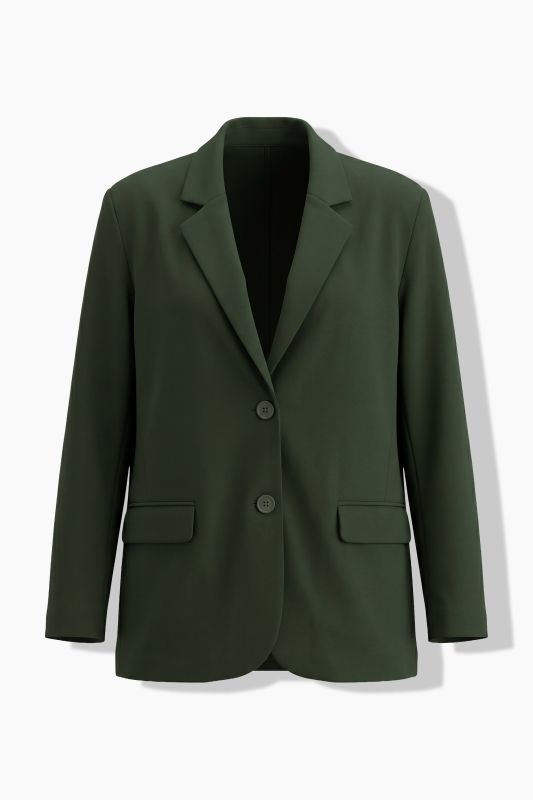 Oversized Punto di Roma Jersey Blazer
