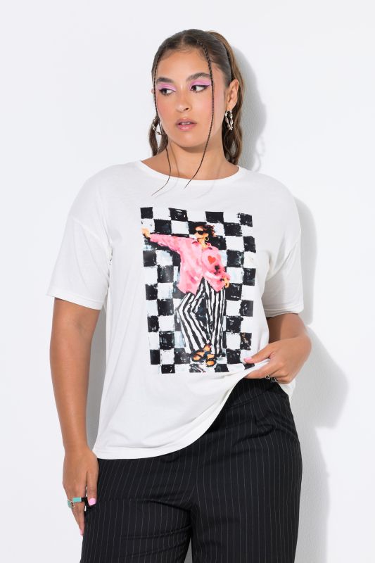 Fashion Oversized Short Sleeve Graphic Tee