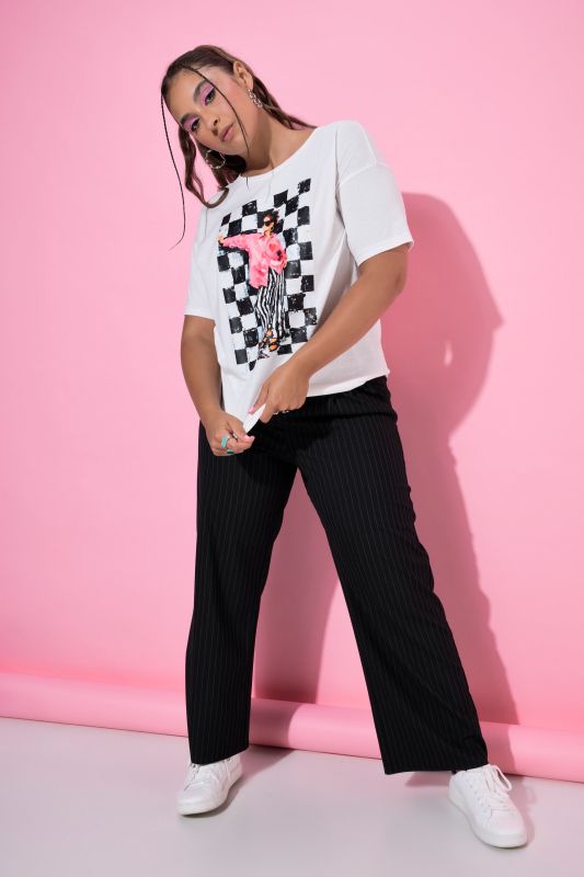Fashion Oversized Short Sleeve Graphic Tee