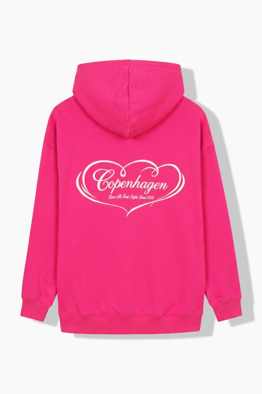 Copenhagen Heart Oversized Hoodie