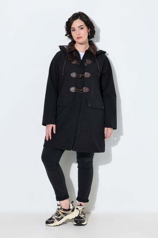 HYPRAR Toggle Closure Softshell Coat