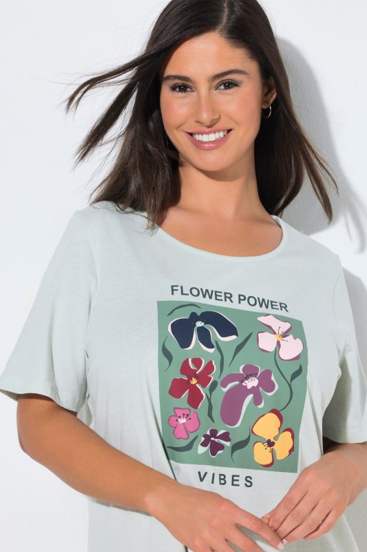 Flower Power Short Sleeve Nightgown