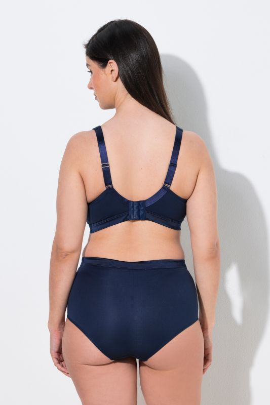 Mixed Texture Underwire-Free Bra