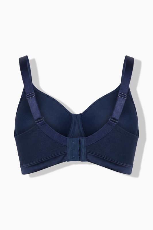 Mixed Texture Underwire-Free Bra