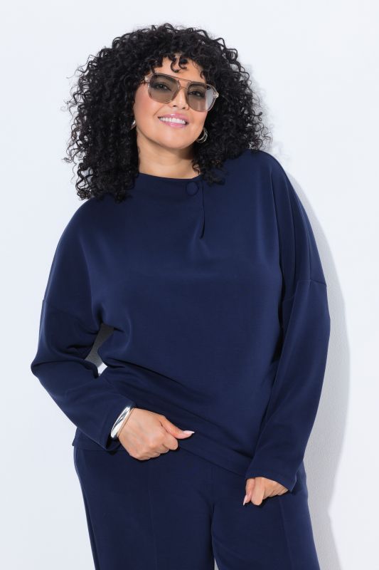 Oversized Modal Blend Turtleneck Sweater
