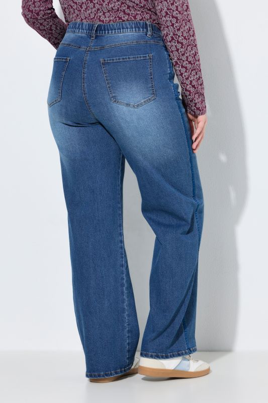 Grosgrain Ribbon Detail Stretch Fit Jeans