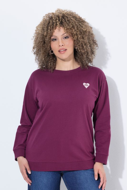 Now Or Never Embroidered Sweatshirt