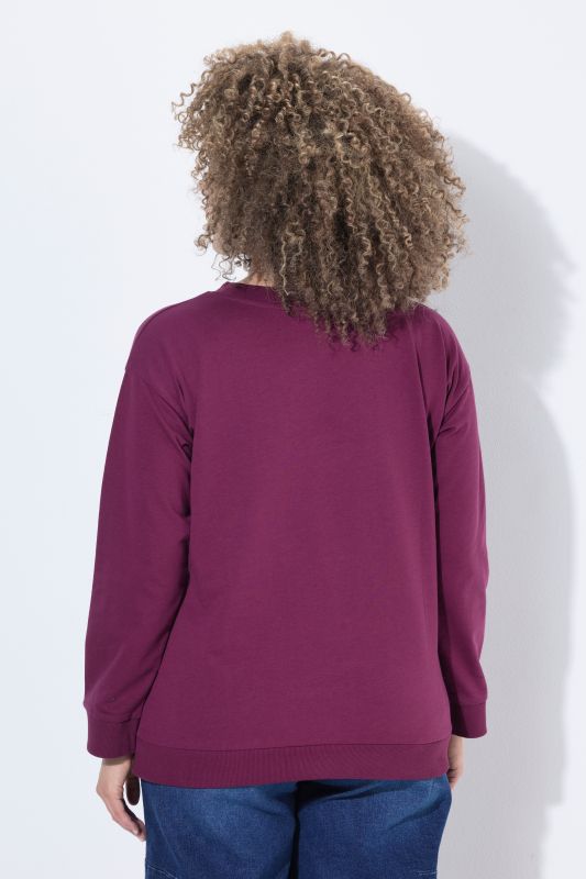 Now Or Never Embroidered Sweatshirt