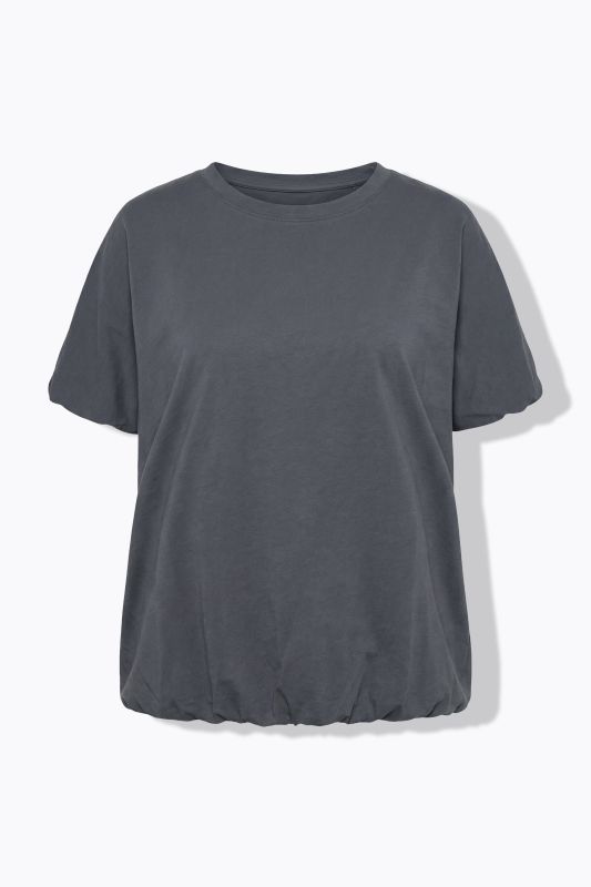 Eco Cotton Elastic Hem Tee