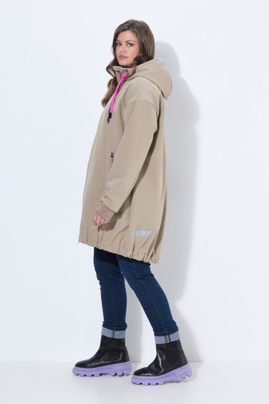 Яке Softshell с контрастни детайли