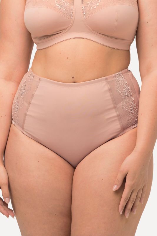 Lace Panel High Waisted shaping Panty