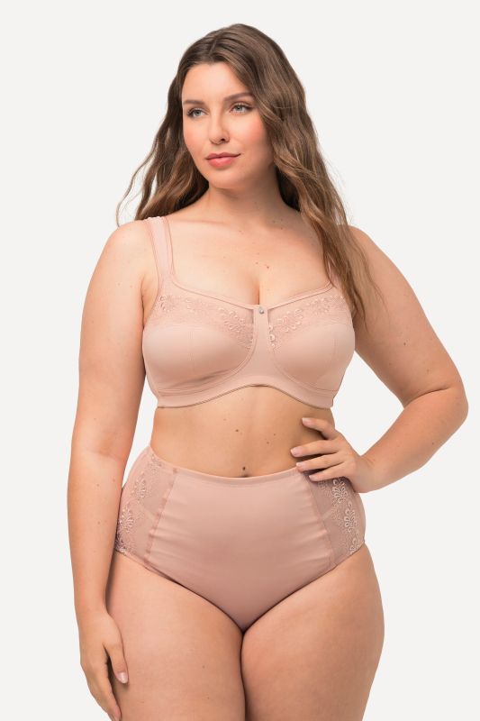 Lace Panel High Waisted shaping Panty