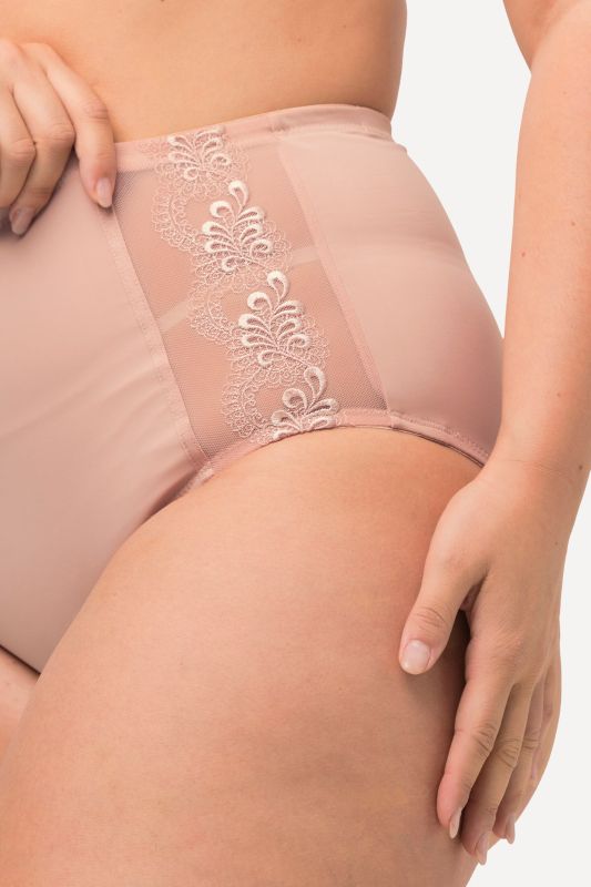Lace Panel High Waisted shaping Panty
