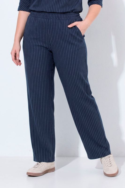 Eco Cotton Pinstripe Sweatpants