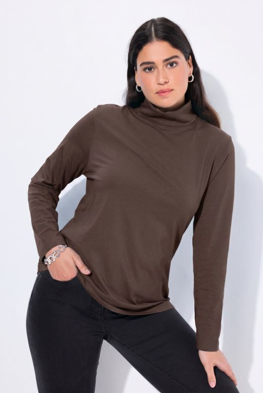 Basic Long Sleeve Slim Fit Turtleneck