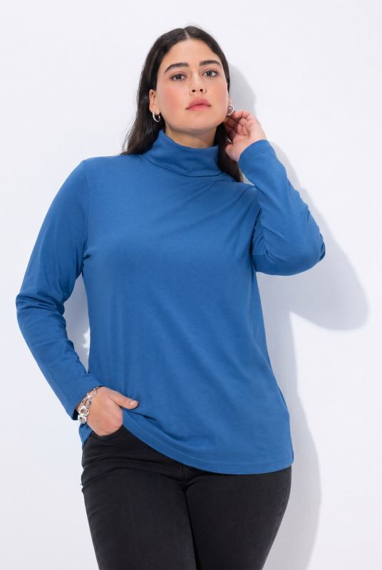Basic Long Sleeve Slim Fit Turtleneck