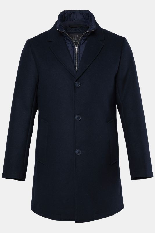 Wool-blend coat