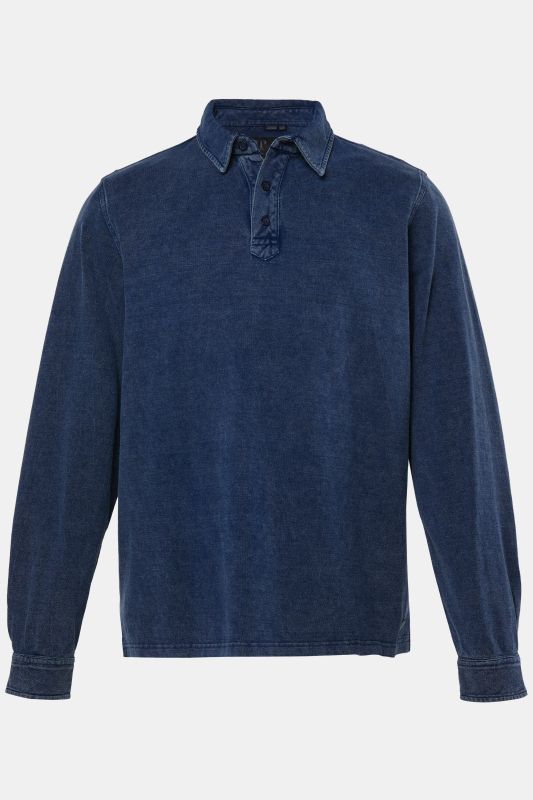 Long-sleeved polo shirt