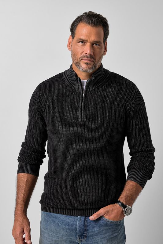 Half-zip sweater