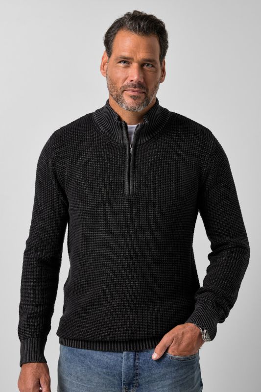 Half-zip sweater