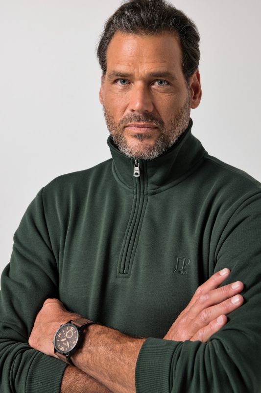 Half-zip sweater