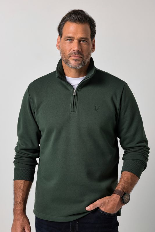 Half-zip sweater