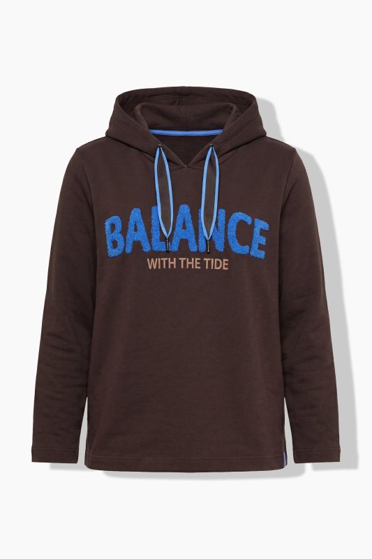 Суитчър Balance With The Tide с качулка 