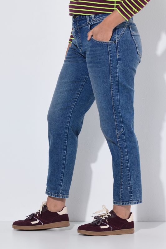Double Side Seam  Mom Jeans