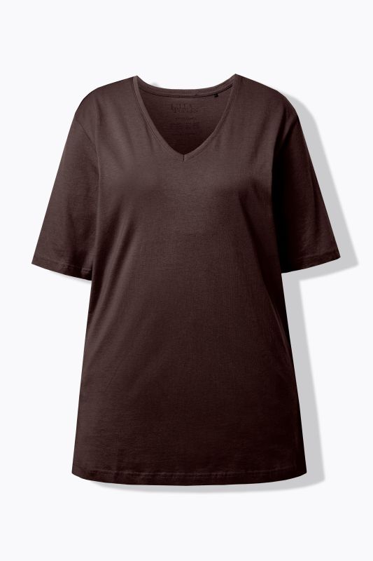 Basic V-Neck Relaxed Fit Short Sleeve Tee