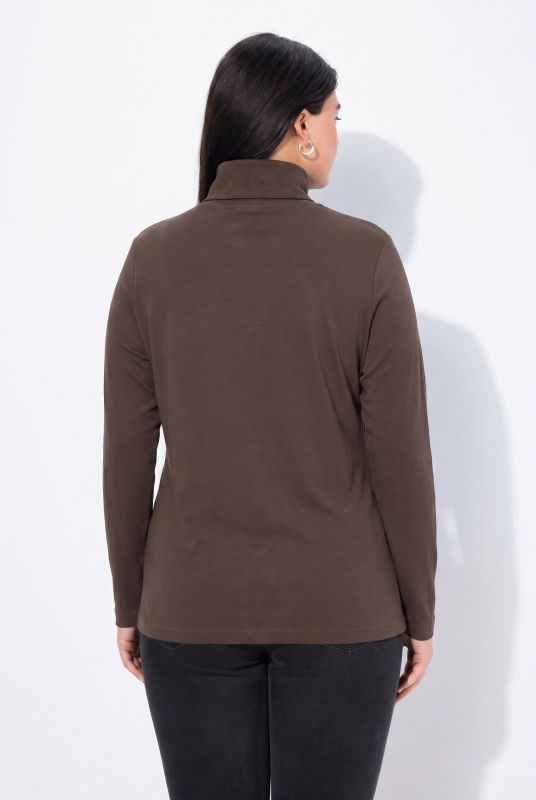 Basic Long Sleeve Slim Fit Turtleneck