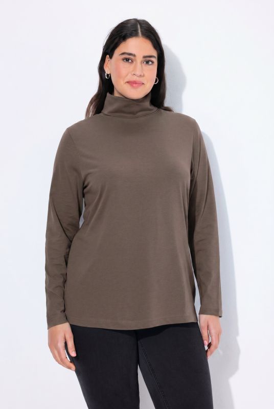 Basic Long Sleeve Slim Fit Turtleneck