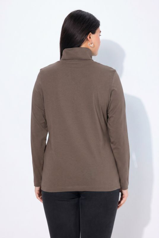 Basic Long Sleeve Slim Fit Turtleneck