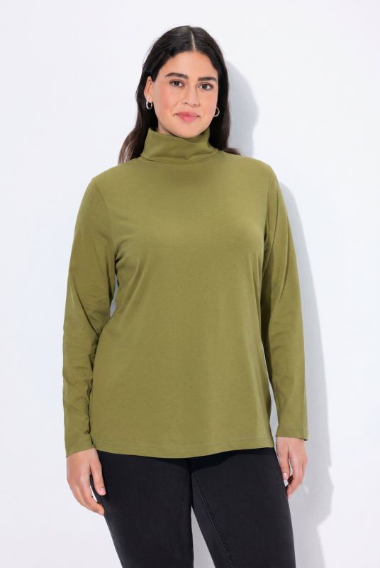 Basic Long Sleeve Slim Fit Turtleneck
