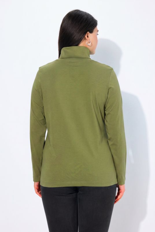 Basic Long Sleeve Slim Fit Turtleneck