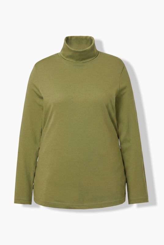 Basic Long Sleeve Slim Fit Turtleneck