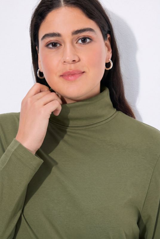 Basic Long Sleeve Slim Fit Turtleneck