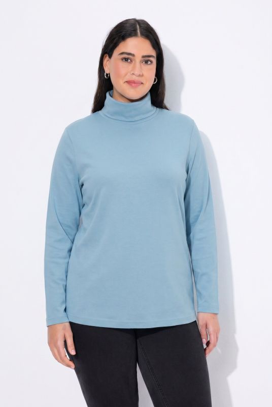 Basic Long Sleeve Slim Fit Turtleneck