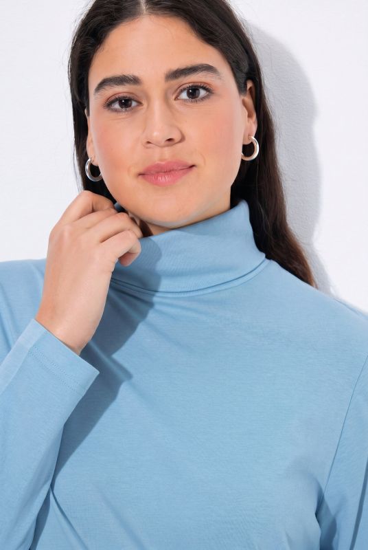 Basic Long Sleeve Slim Fit Turtleneck