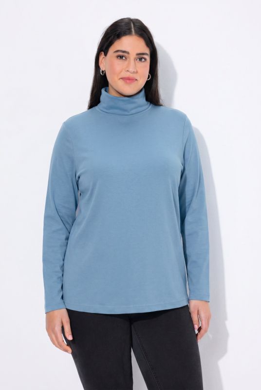 Basic Long Sleeve Slim Fit Turtleneck