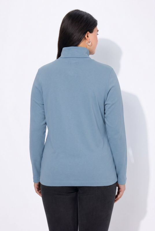 Basic Long Sleeve Slim Fit Turtleneck