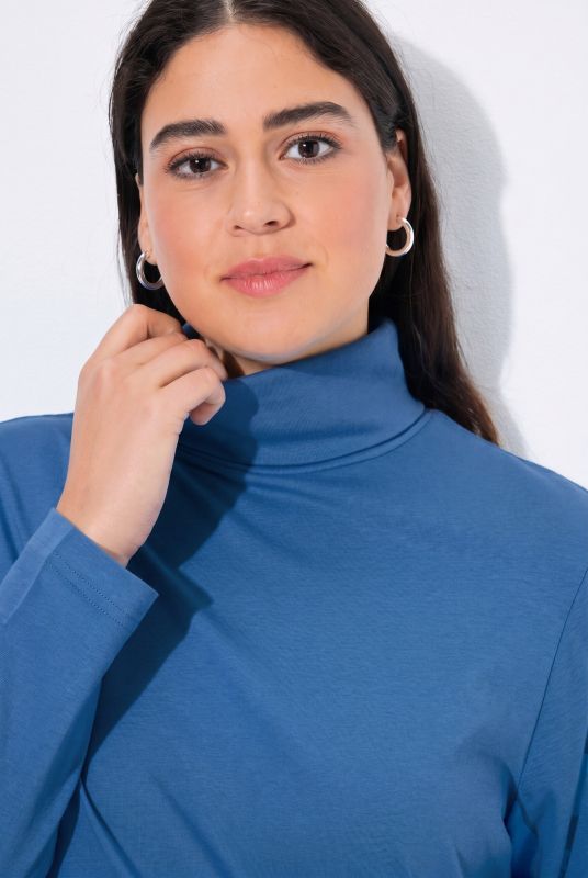 Basic Long Sleeve Slim Fit Turtleneck